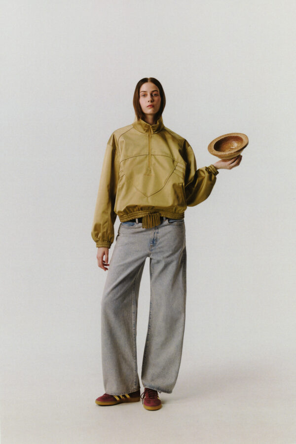 Model Zuzanna Wudarska for PRM x Adidas originals