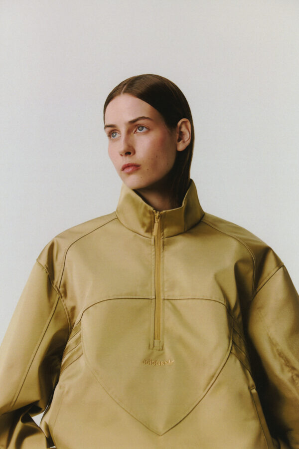 Model Zuzanna Wudarska for PRM x Adidas originals